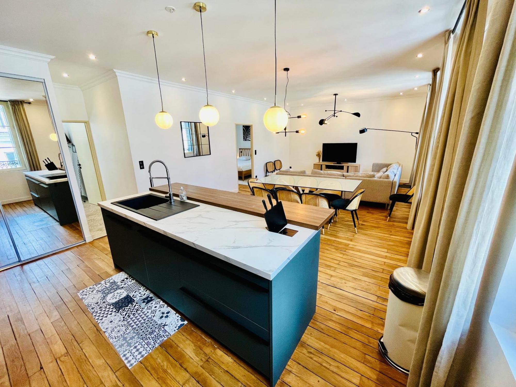 Le Big Duplex, Hypercentre, 4 Chambres, Spacieux Tours Luaran gambar