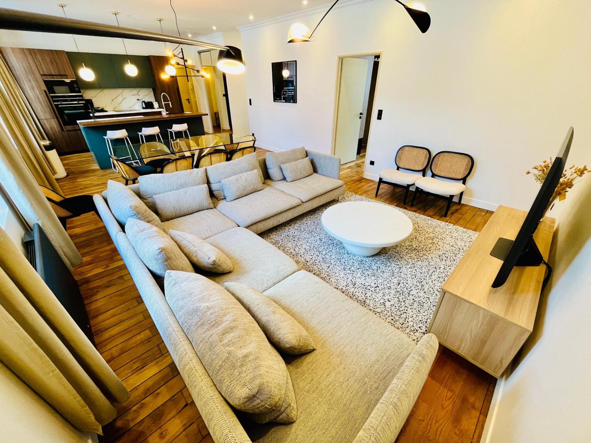 Le Big Duplex, Hypercentre, 4 Chambres, Spacieux Tours Luaran gambar