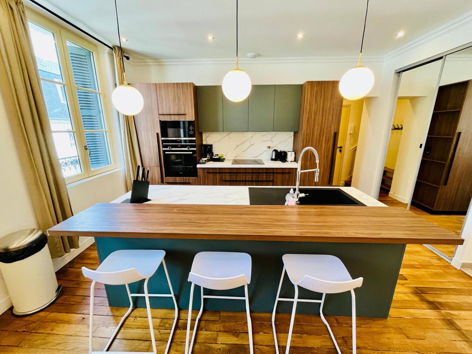 Le Big Duplex, Hypercentre, 4 Chambres, Spacieux Tours Luaran gambar