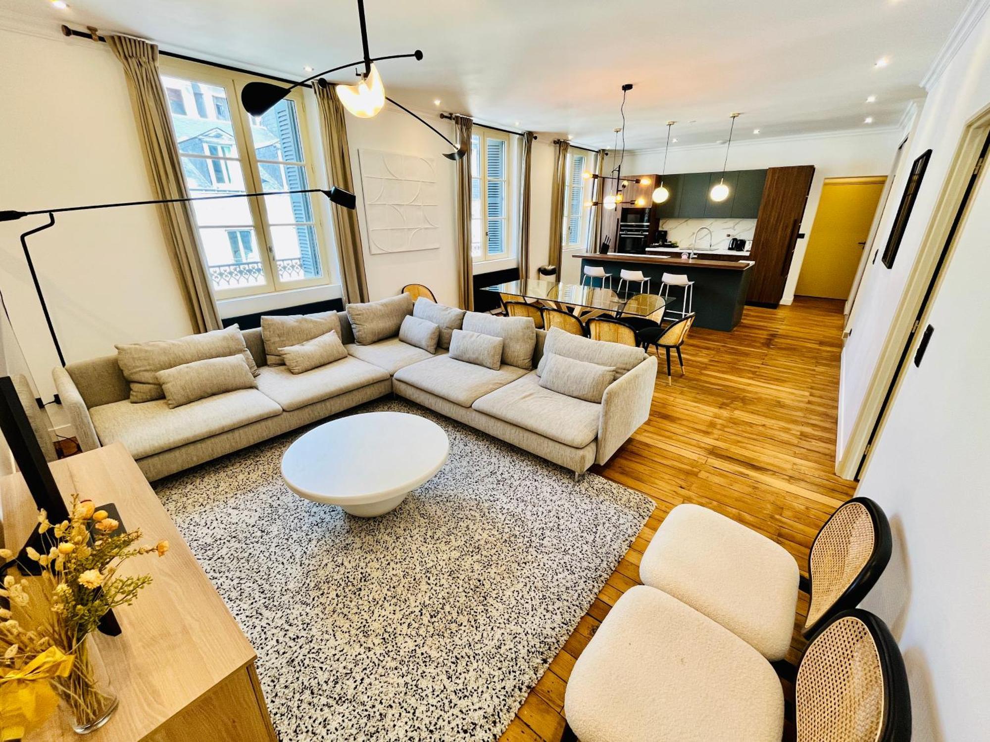 Le Big Duplex, Hypercentre, 4 Chambres, Spacieux Tours Luaran gambar