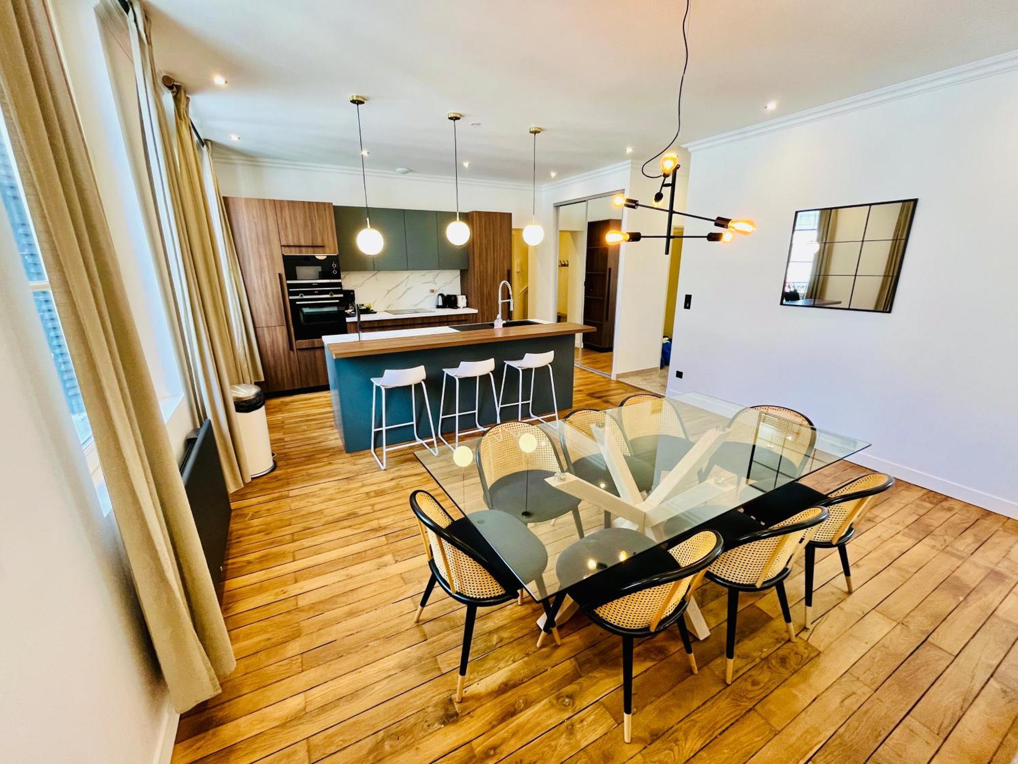 Le Big Duplex, Hypercentre, 4 Chambres, Spacieux Tours Luaran gambar