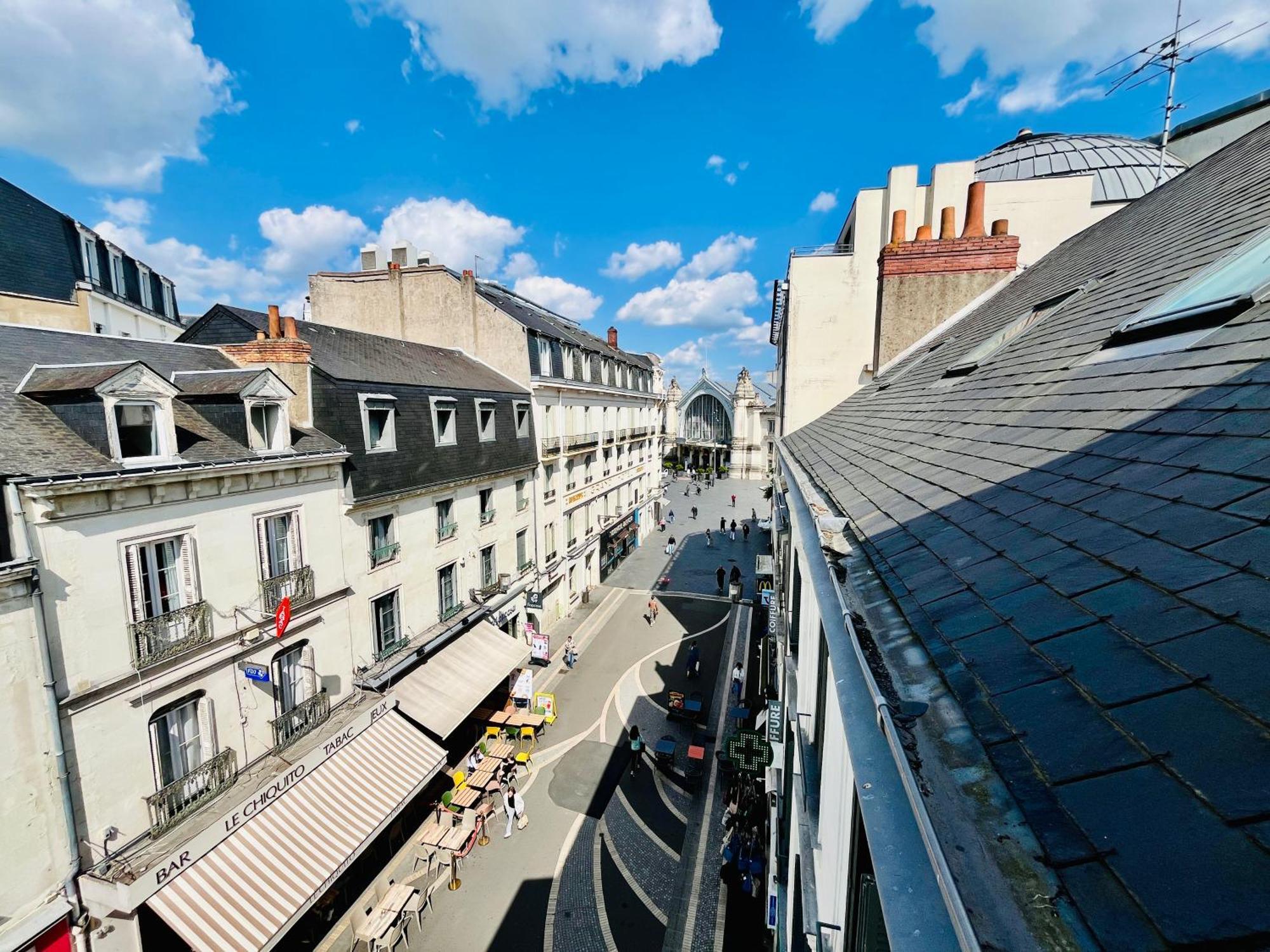Le Big Duplex, Hypercentre, 4 Chambres, Spacieux Tours Luaran gambar